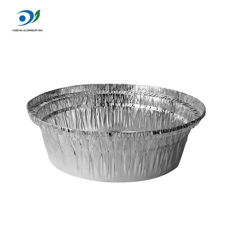 Круглый воздушный фритюрный серебряный алюминиевая фольга Круглый воздушный фритюрный серебряный алюминиевая фольга