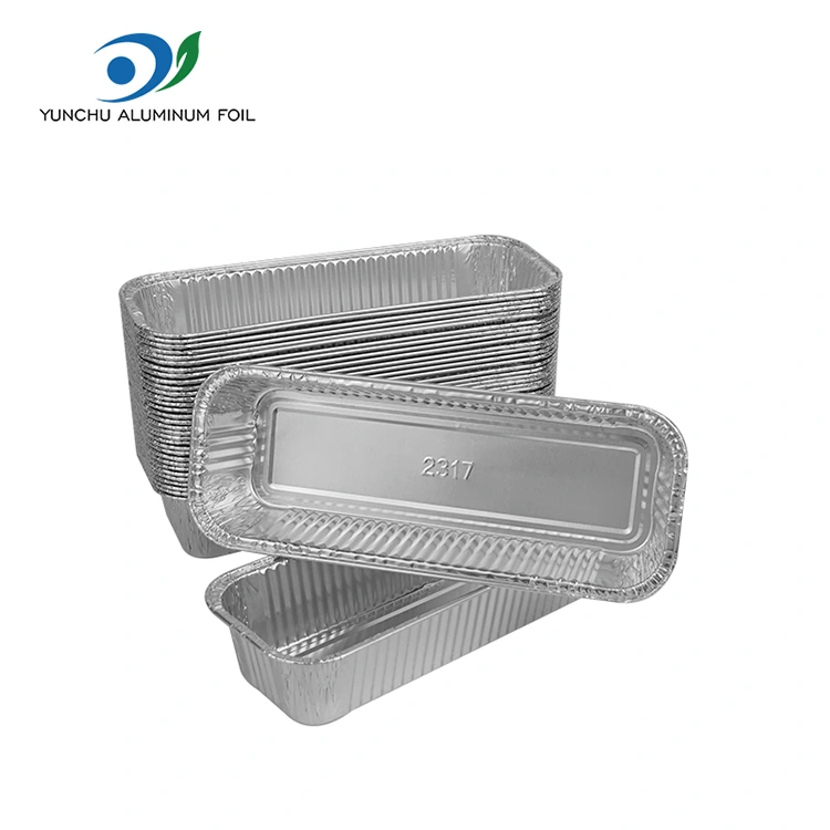 Прямоугольные багеты серебряной алюминиевой фольги Прямоугольные багеты серебряной алюминиевой фольги