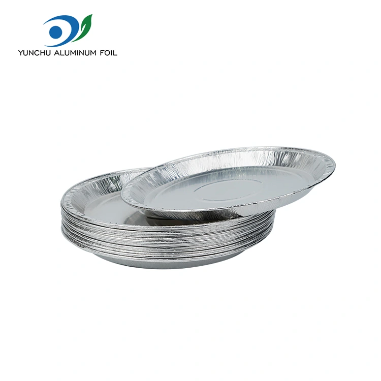 10 дюймов пиццы серебряной алюминиевой фольги