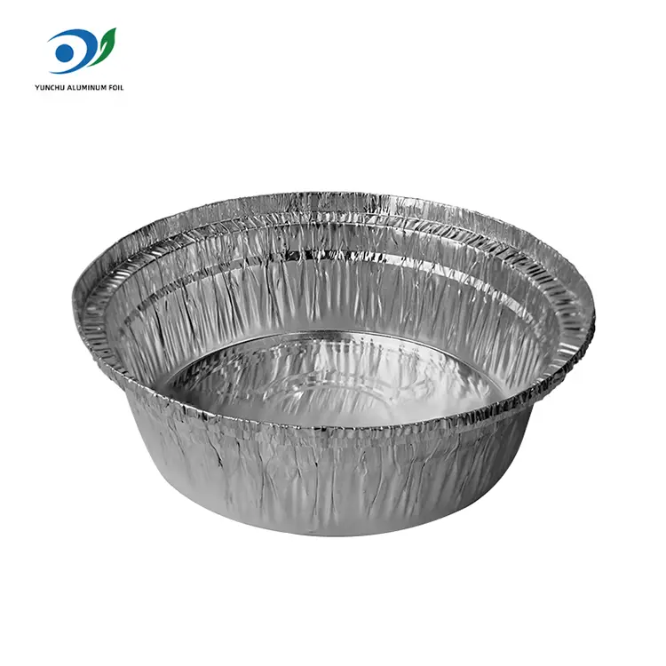 Круглый воздушный фритюрный серебряный алюминиевая фольга