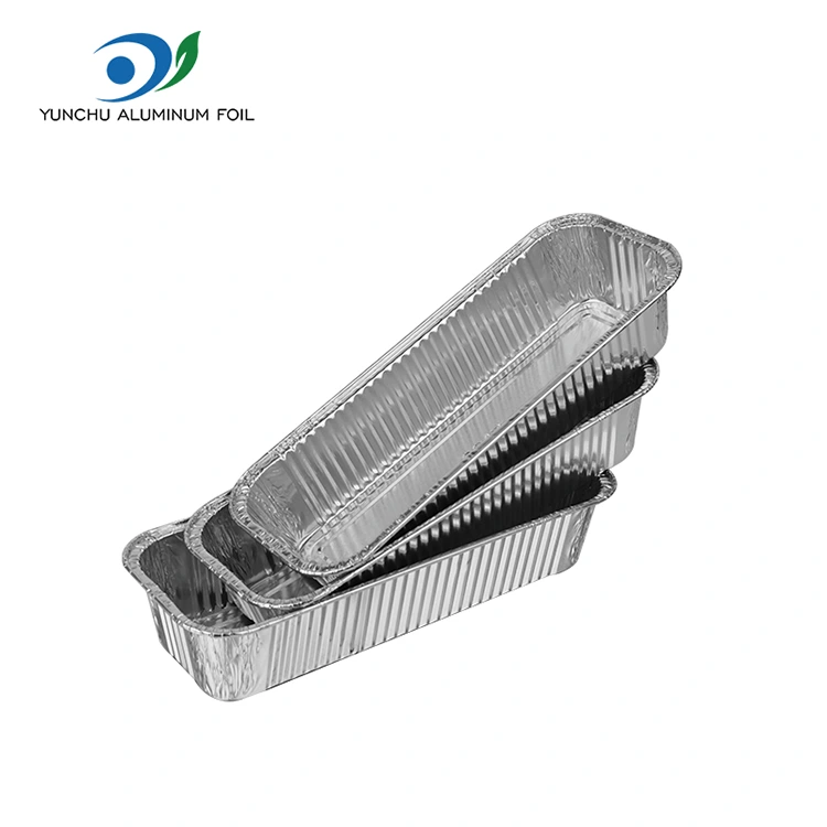 Прямоугольные багеты серебряной алюминиевой фольги