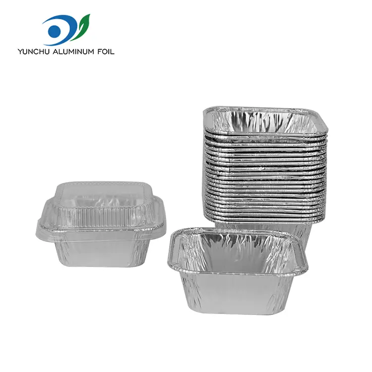 Квадратная авиационная фритюрная алюминиевая фольга