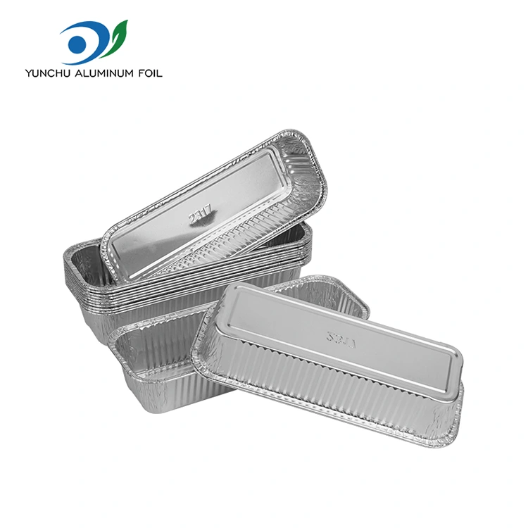 Прямоугольные багеты серебряной алюминиевой фольги