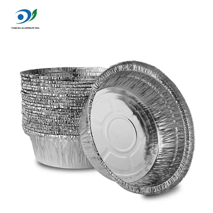 Круглый воздушный фритюрный серебряный алюминиевая фольга