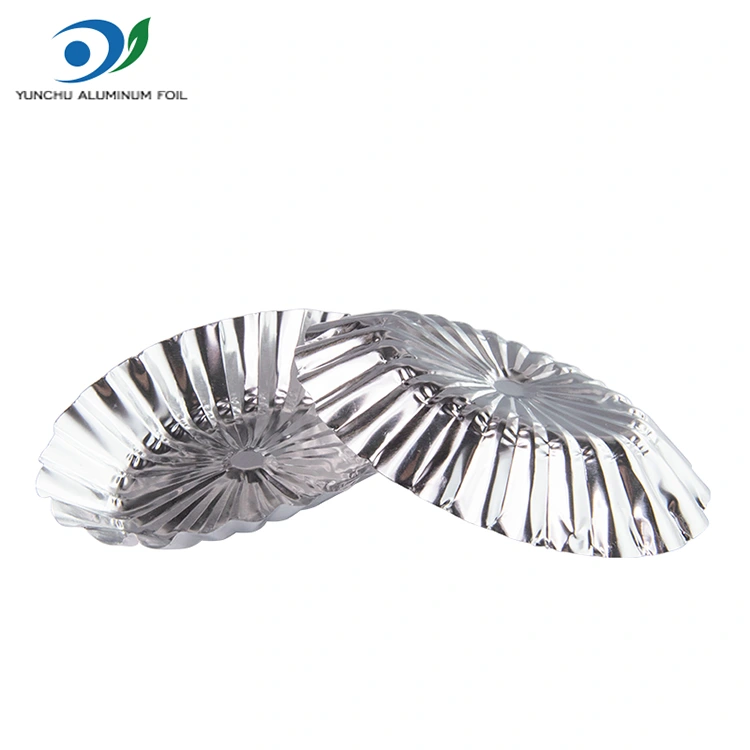 Овальный кружевный серебряный серебряный алюминиевая фольга Овальный кружевный серебряный серебряный алюминиевая фольга