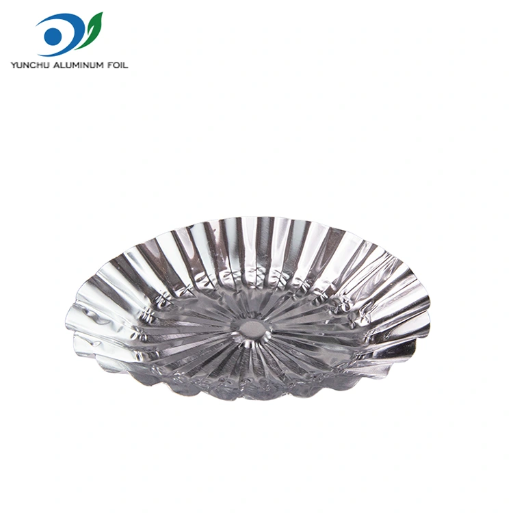 Овальный кружевный серебряный серебряный алюминиевая фольга